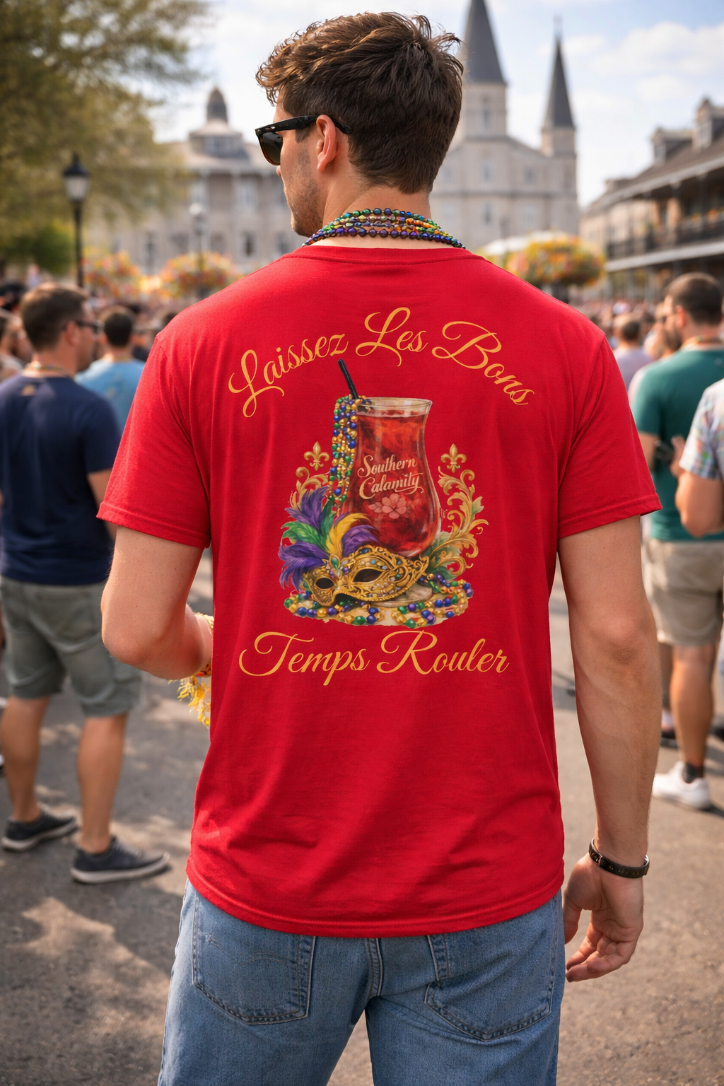 Hurricane Party Mardi Gras Tee