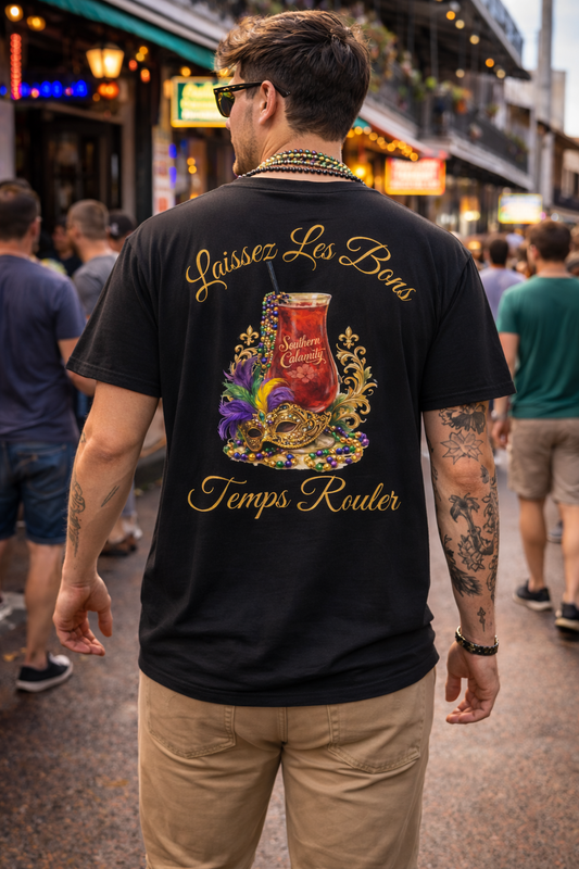 Hurricane Party Mardi Gras Tee