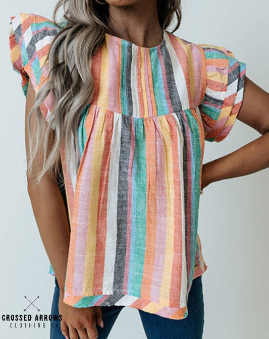 Vertical Stripe Top